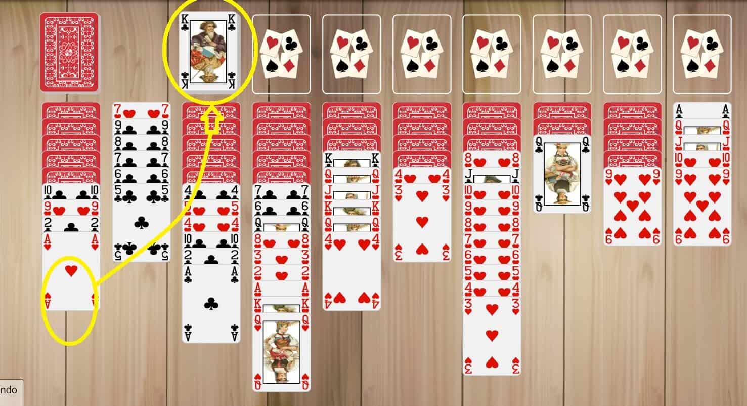 I set completi vengono rimossi automaticamente dal tavolo